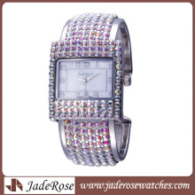 Montre-bracelet en alliage de mode et de bracelet pour dame